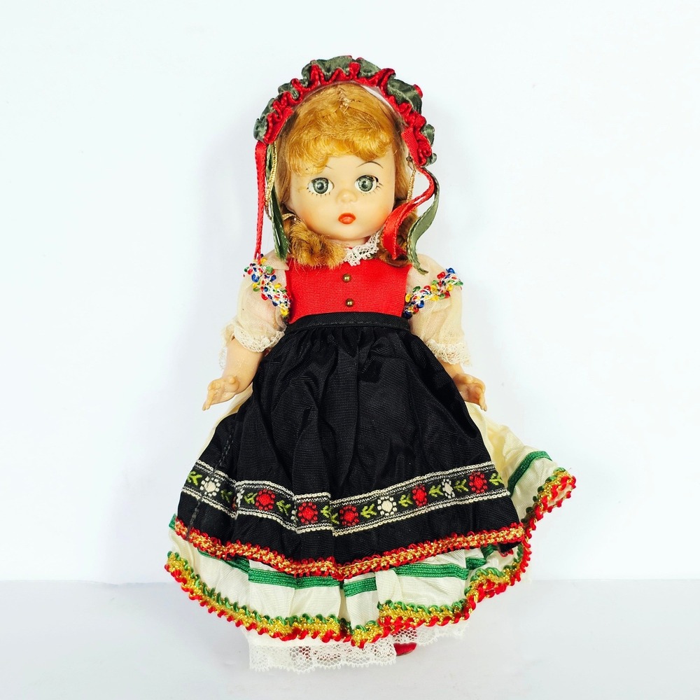 Vintage Madame Alexander Poland International Series Doll 8 inch Folk Costume